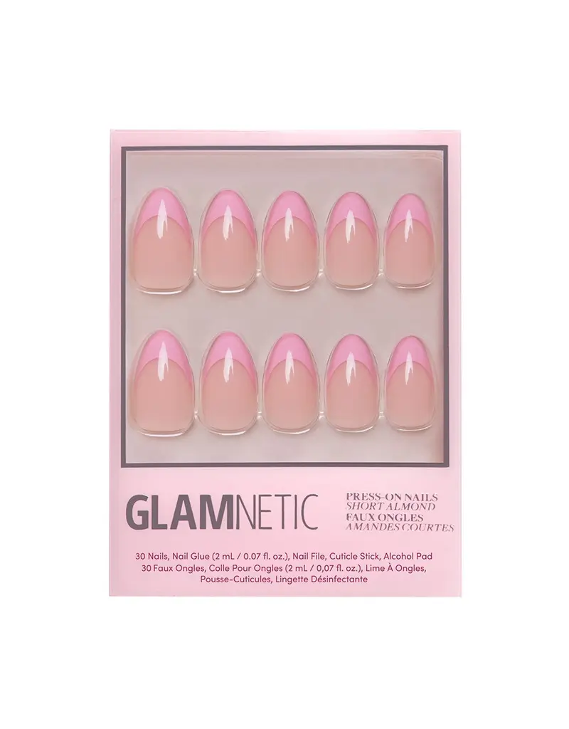 Glamnetic Pink Macaron Press-On Nails