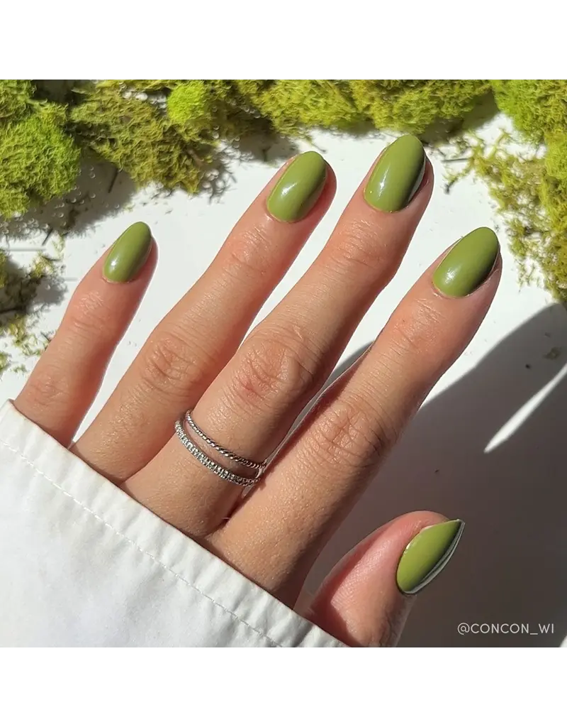 Glamnetic Moss Green Press-On Nails