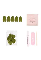 Glamnetic Moss Green Press-On Nails