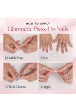 Glamnetic Moss Green Press-On Nails
