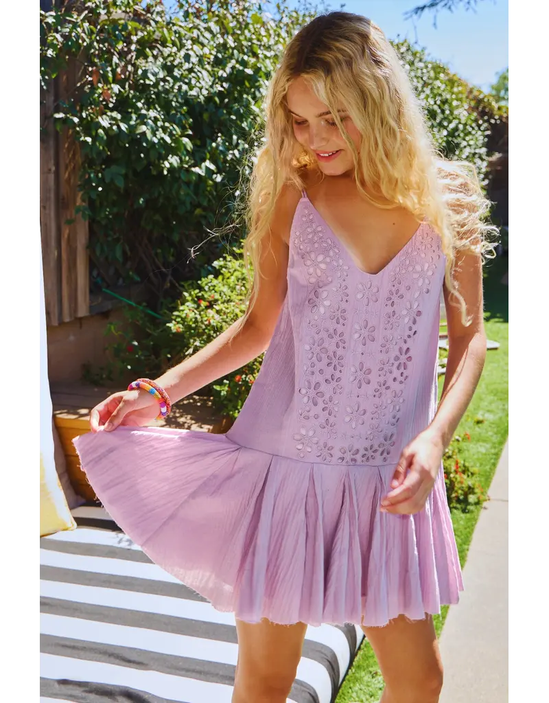 Darla Drop Waist Mini Dress