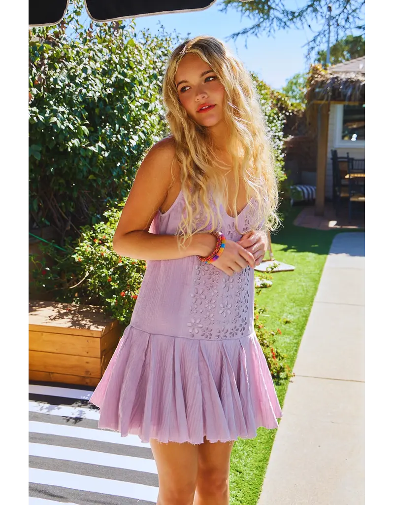 Darla Drop Waist Mini Dress