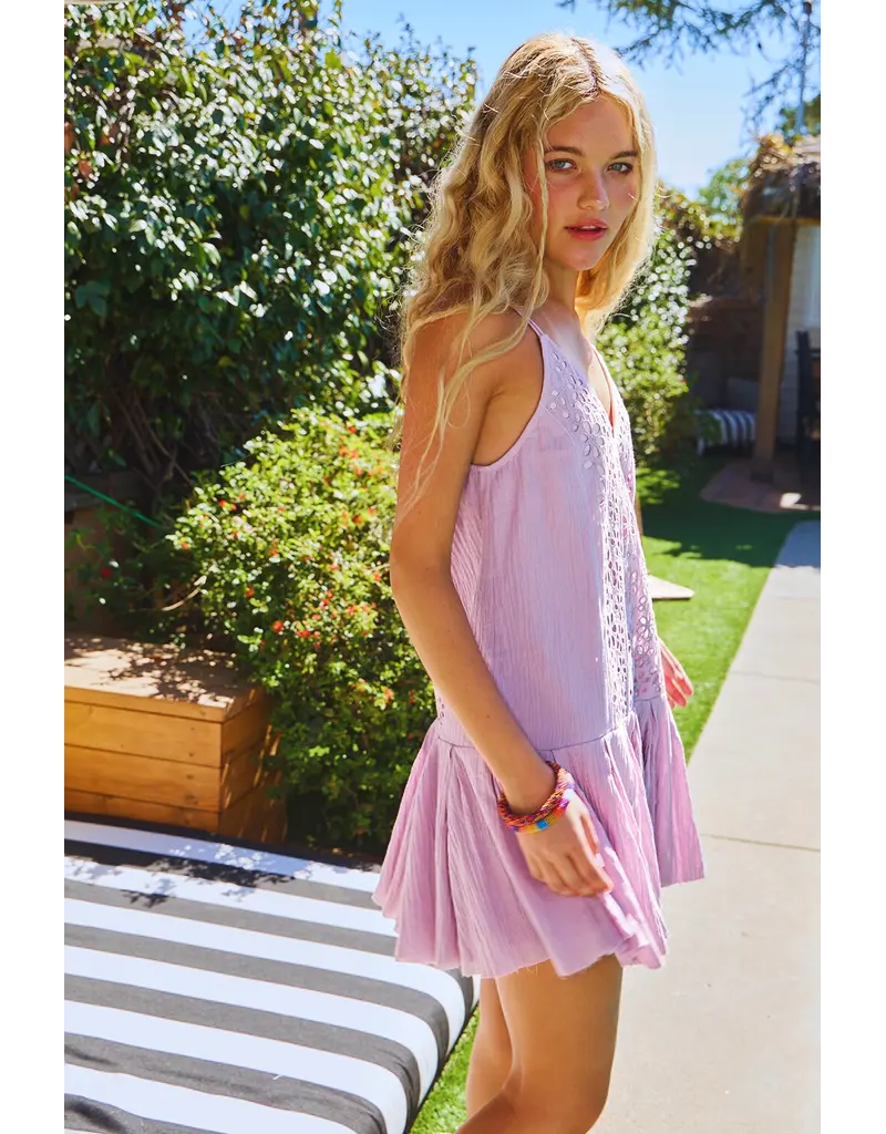 Darla Drop Waist Mini Dress