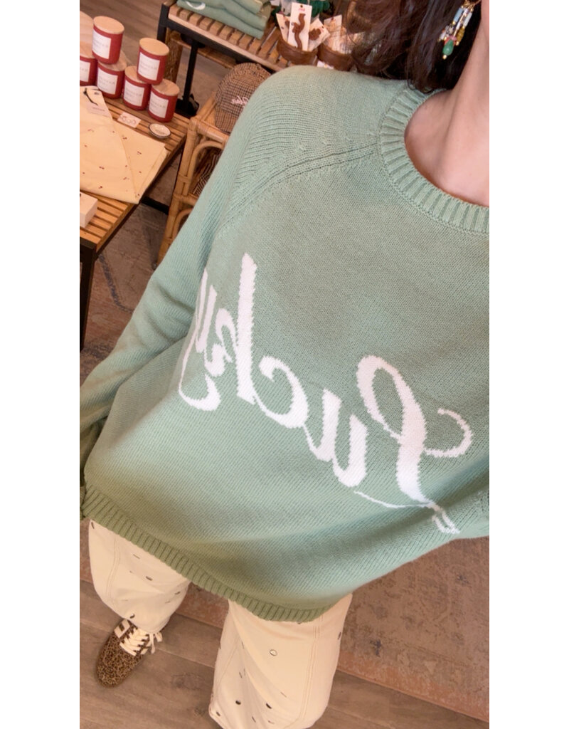 Show Me Your Mumu Off Duty "Lucky" Sweater