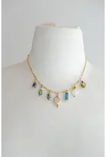 Jill Makes Jewel Calypso Charm Necklace