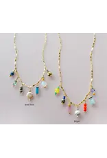 Jill Makes Bright Calypso Charm Necklace
