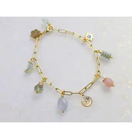 Jill Makes Zodiac Air Sign Charm Bracelet