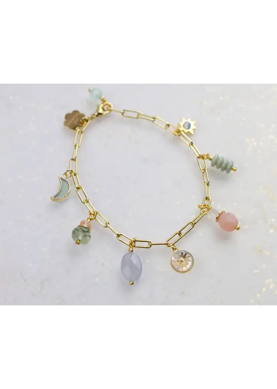 Jill Makes Zodiac Air Sign Charm Bracelet