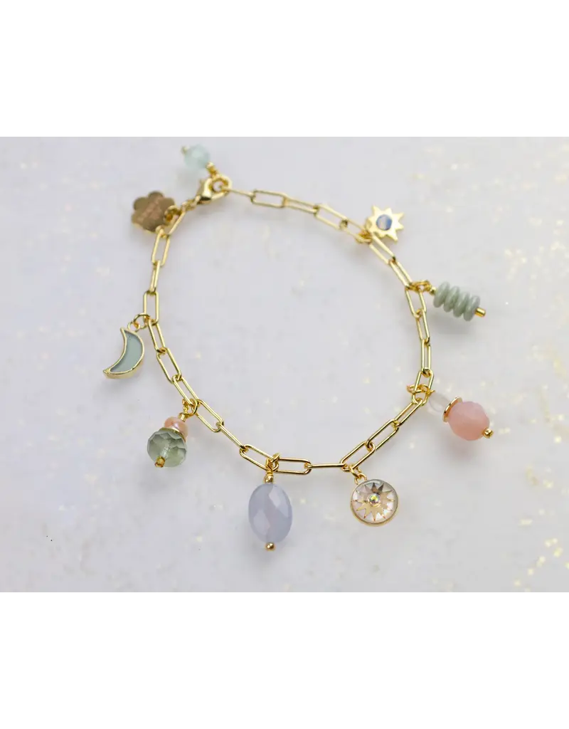 Jill Makes Zodiac Air Sign Charm Bracelet