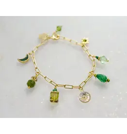 Jill Makes Zodiac Earth Sign Charm Bracelet