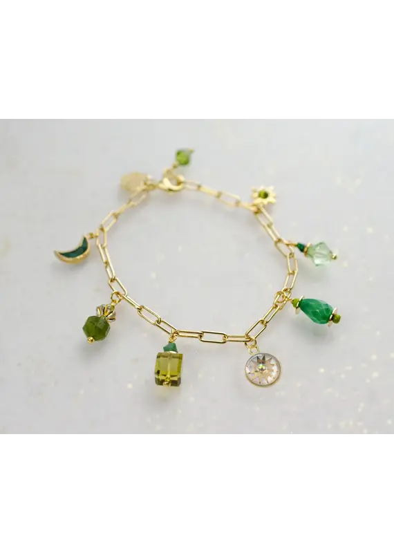 Jill Makes Zodiac Earth Sign Charm Bracelet