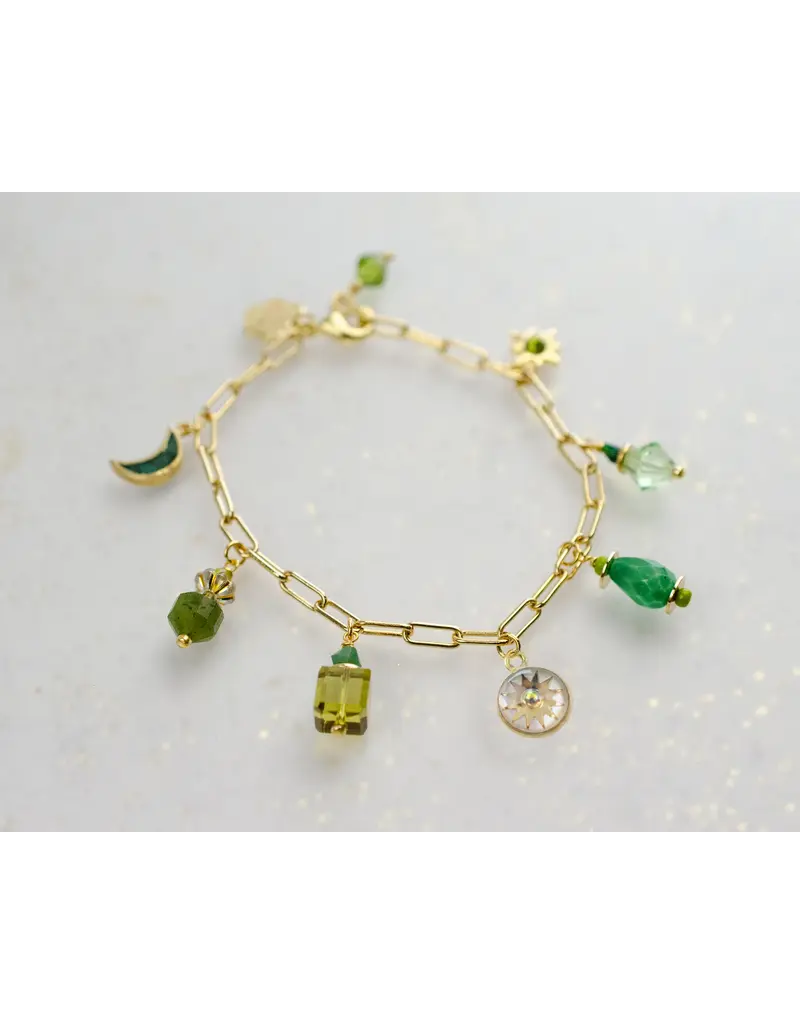 Jill Makes Zodiac Earth Sign Charm Bracelet