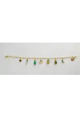 Jill Makes Zodiac Earth Sign Charm Bracelet