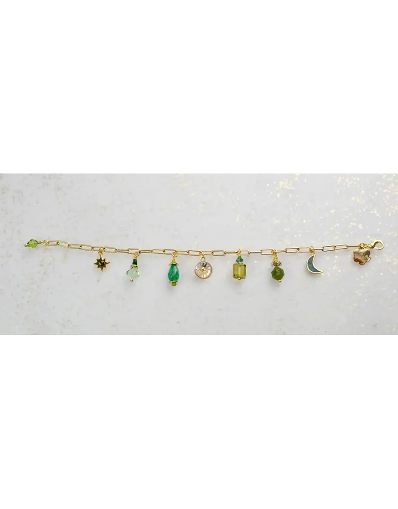 Jill Makes Zodiac Earth Sign Charm Bracelet