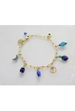 Jill Makes Zodiac Water Sign Charm Bracelet