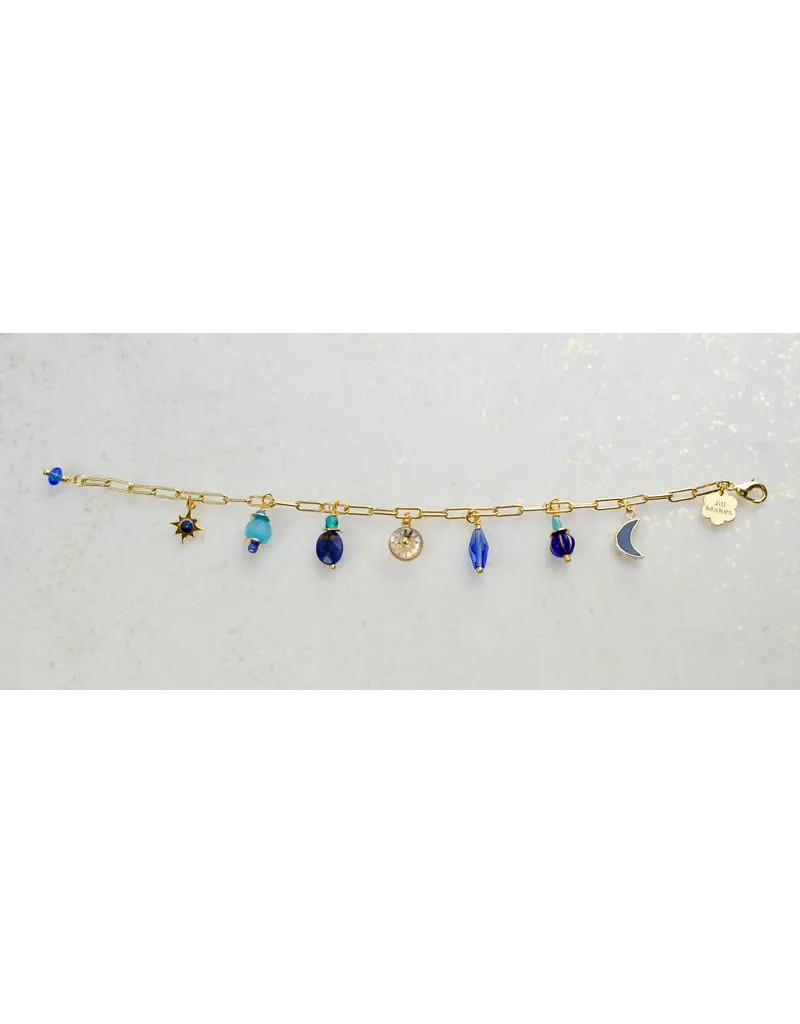 Jill Makes Zodiac Water Sign Charm Bracelet