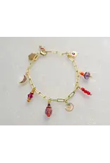 Jill Makes Zodiac Fire Sign Charm Bracelet