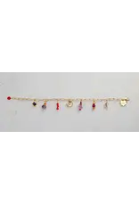 Jill Makes Zodiac Fire Sign Charm Bracelet