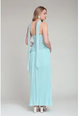 Avec Les Filles Strapless Flowy Maxi Dress