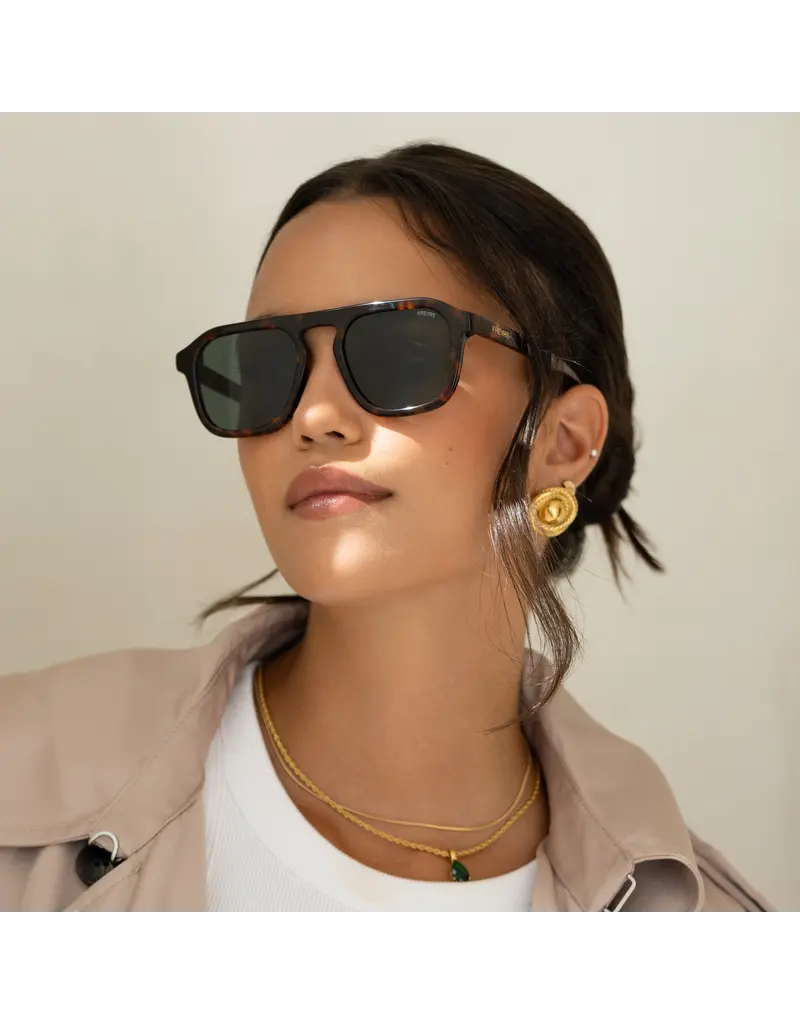 FREYRS Eyewear Addison Acetate Unisex Aviator Sunglasses