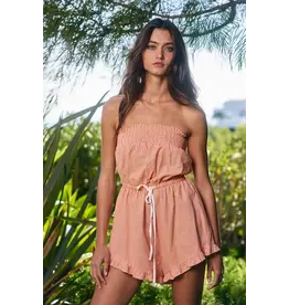 Kelly Gingham & Ruffles Romper