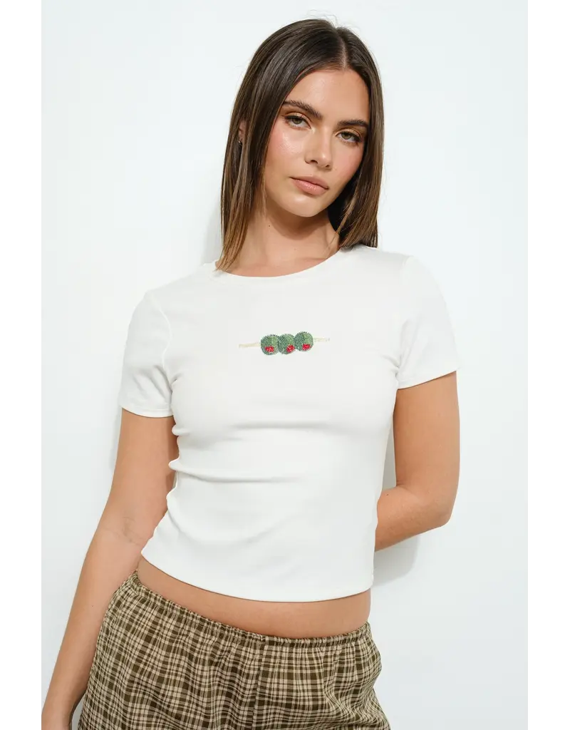 Pretty Garbage Olives Bead Tee