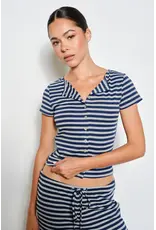 Pretty Garbage Ronnie Striped Top