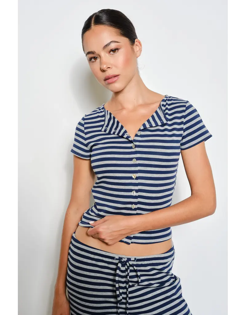 Pretty Garbage Ronnie Striped Top