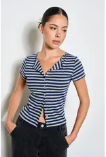 Pretty Garbage Ronnie Striped Top