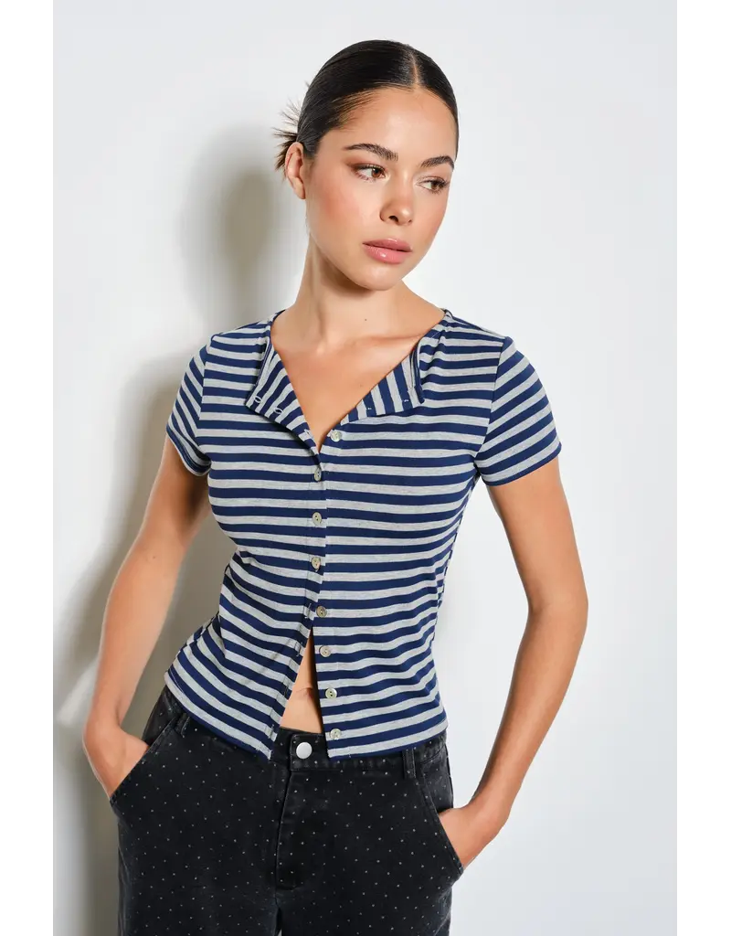 Pretty Garbage Ronnie Striped Top