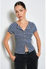 Pretty Garbage Ronnie Striped Top