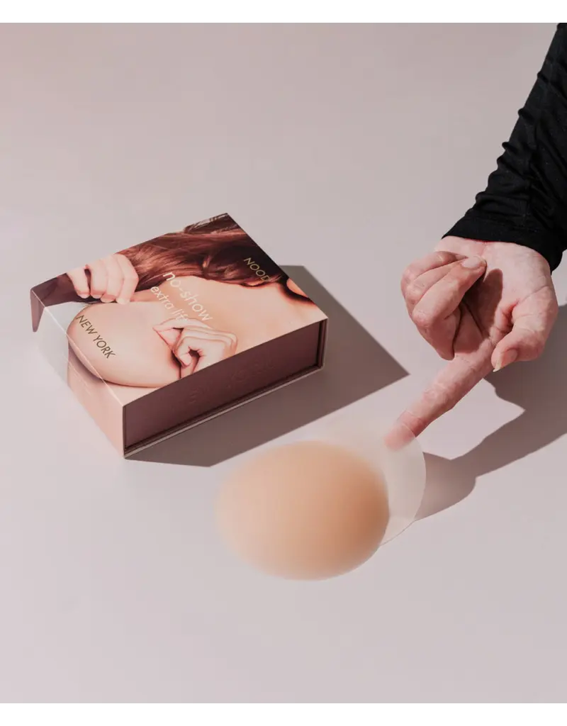 NOOD No-Show Extra-Lift Reusable Adhesive Nipple Covers *2 shades & 2 sizes*