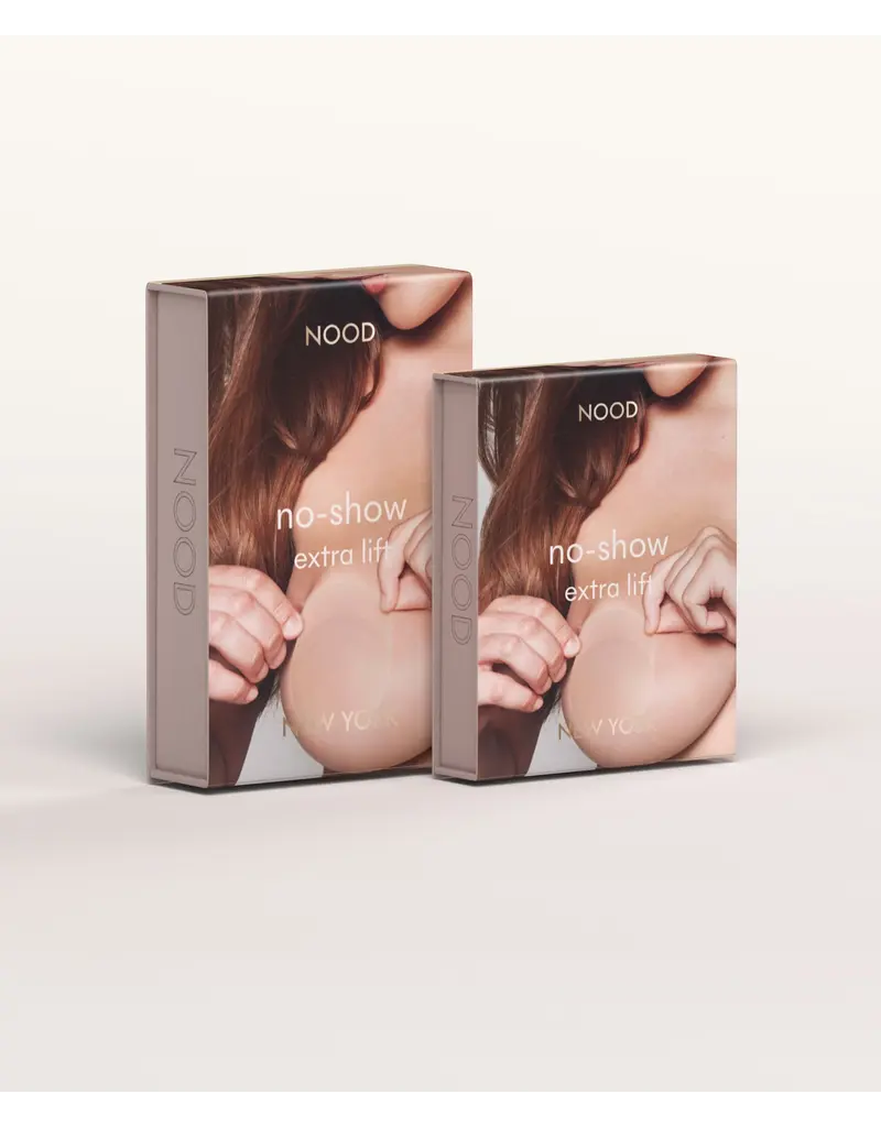 NOOD No-Show Extra-Lift Reusable Adhesive Nipple Covers *2 shades & 2 sizes*