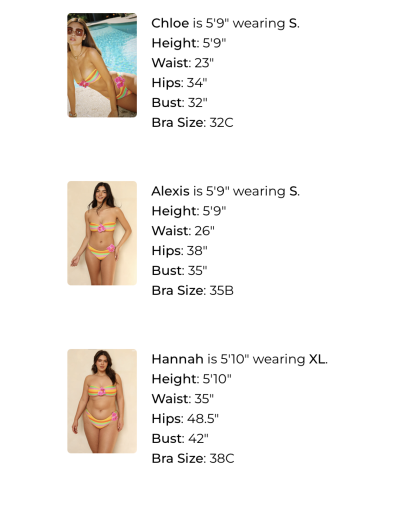 Dippin Daisys Bloom Super Cheeky Bikini Bottom