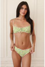 Dippin Daisys Bonita Ruffled Bikini Top