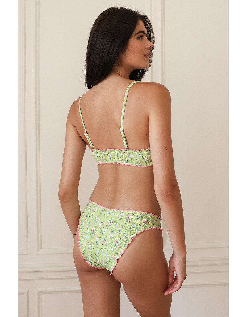 Dippin Daisys Bonita Ruffled Bikini Top