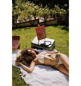 Dippin Daisys Palm Tie Back Triangle Bikini Top