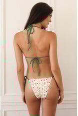 Dippin Daisys Palm Tie Back Triangle Bikini Top