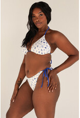 Dippin Daisys Palm Tie Back Triangle Bikini Top