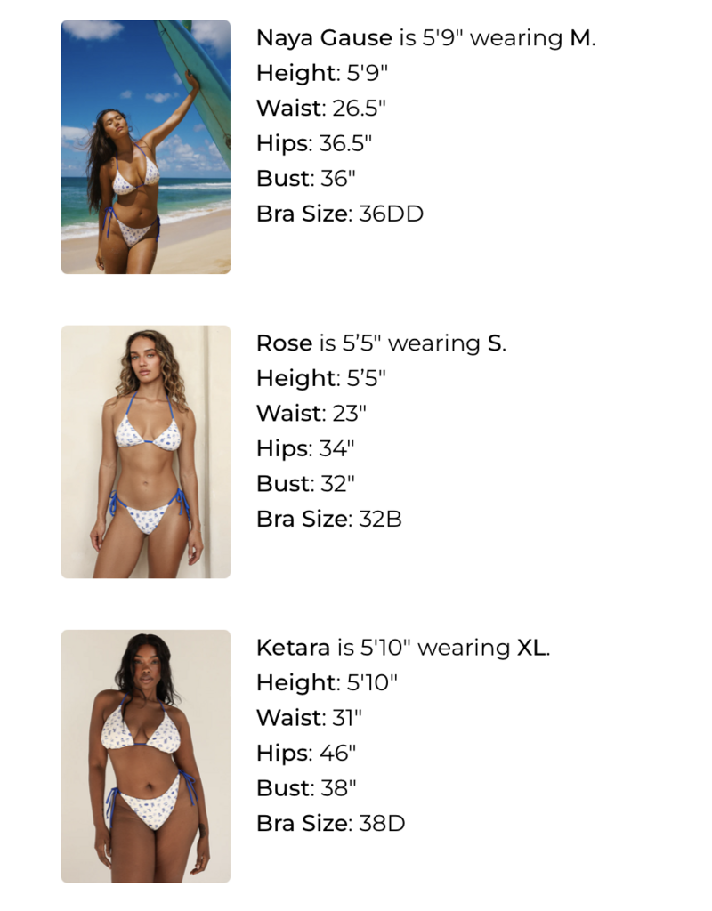 Dippin Daisys Palm Tie Back Triangle Bikini Top