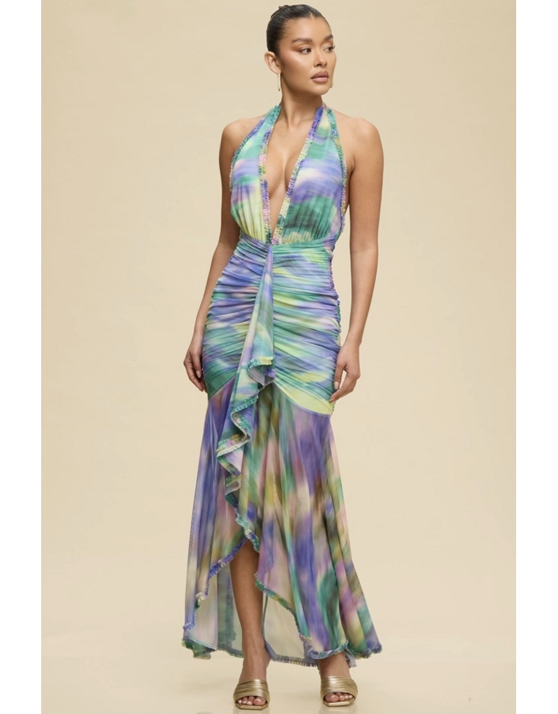 Aurelia Mesh Maxi Dress