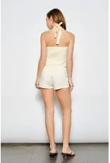 Pretty Garbage Remi Bead Halter Top