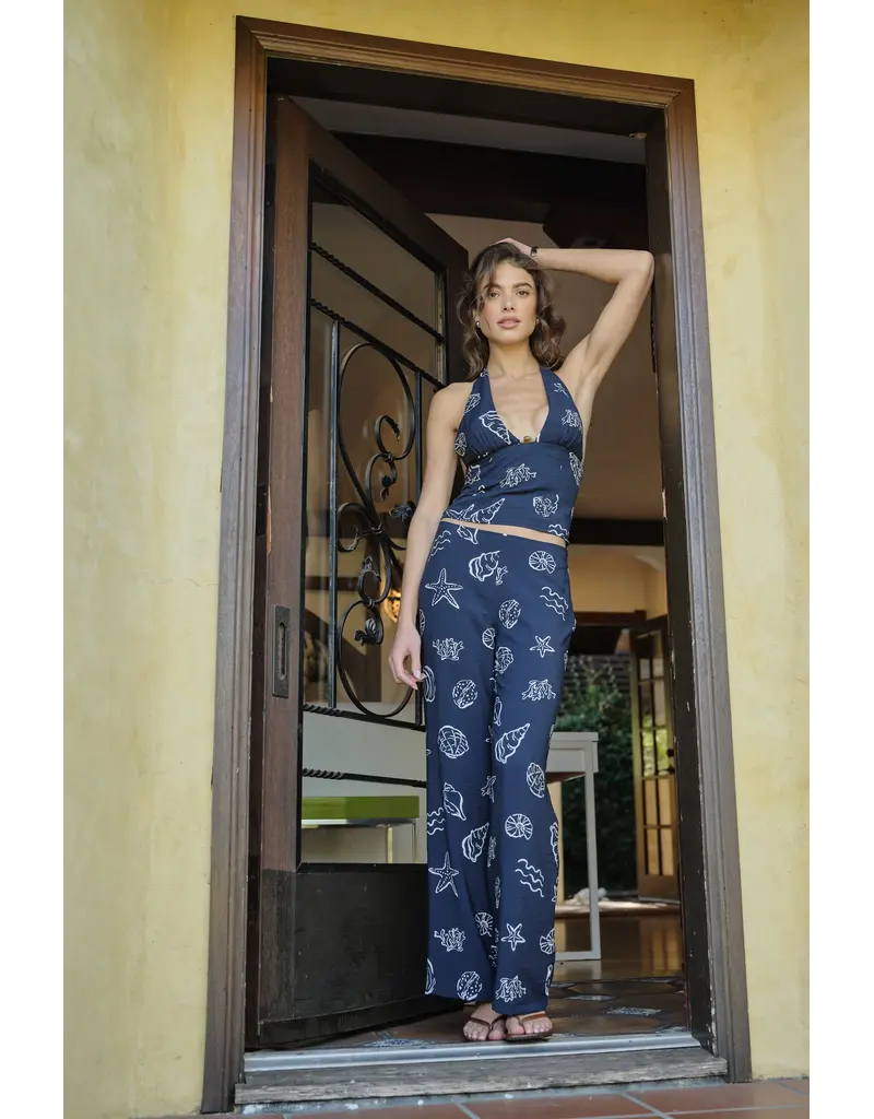 Pretty Garbage Sammy Shell Halter Top