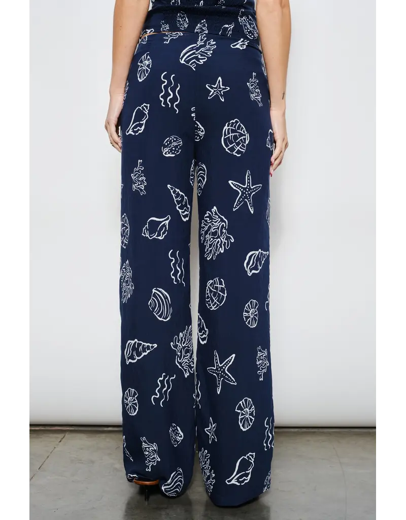 Pretty Garbage Sammy Shell Print Pants