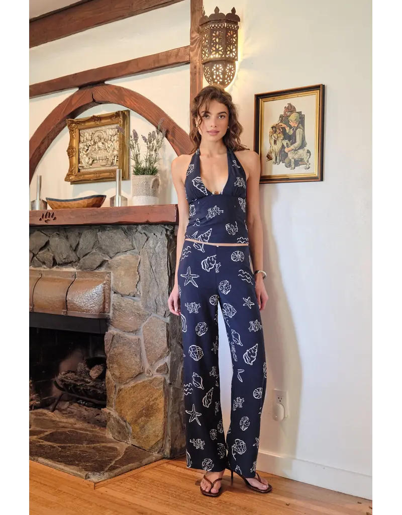 Pretty Garbage Sammy Shell Print Pants