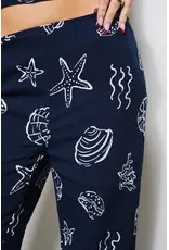 Pretty Garbage Sammy Shell Print Pants