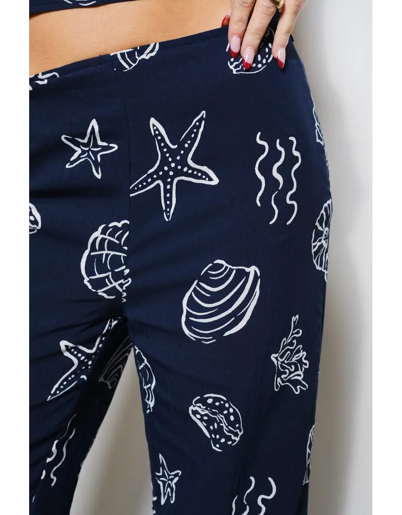 Pretty Garbage Sammy Shell Print Pants