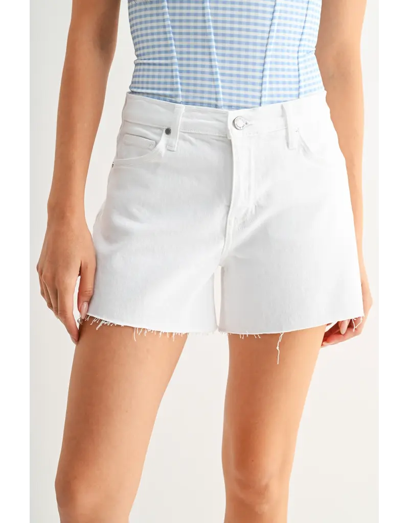 Just Black Denim The Mid Rise Stretch Short