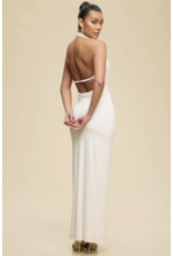 Hallie Halter Neck Maxi Dress