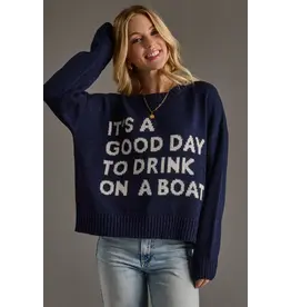 Drink On A Boat Lightweight Sweater